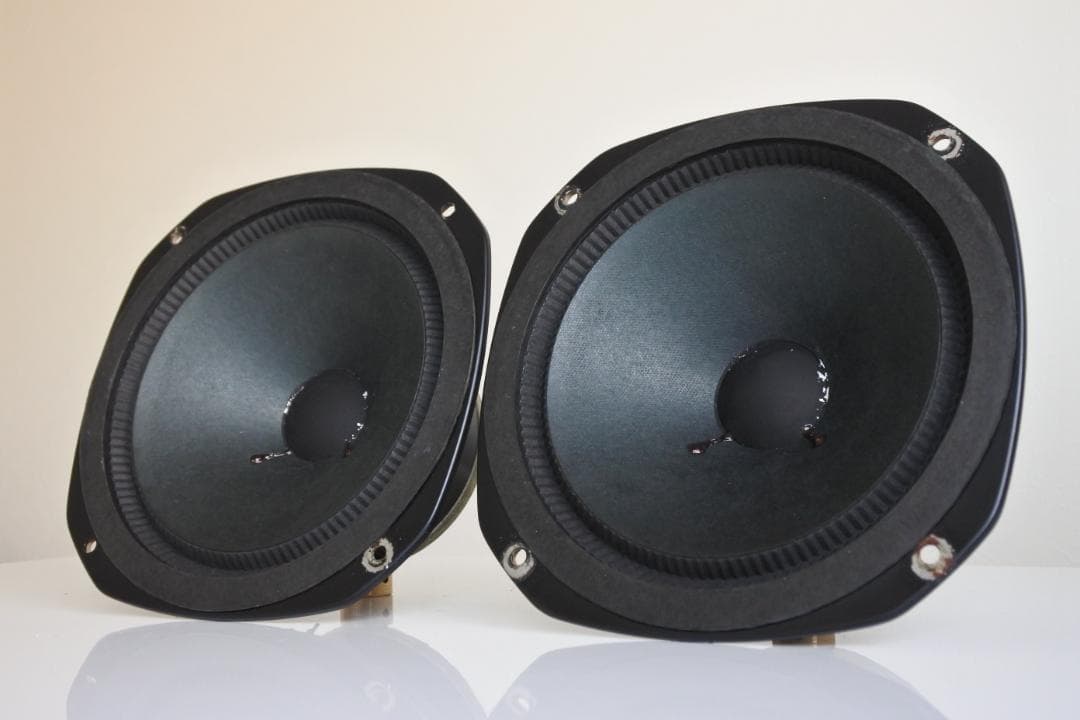 Lo-D L-203 ギャザードエッジ・ウーファー 正常動作品 2個(ペア1組)