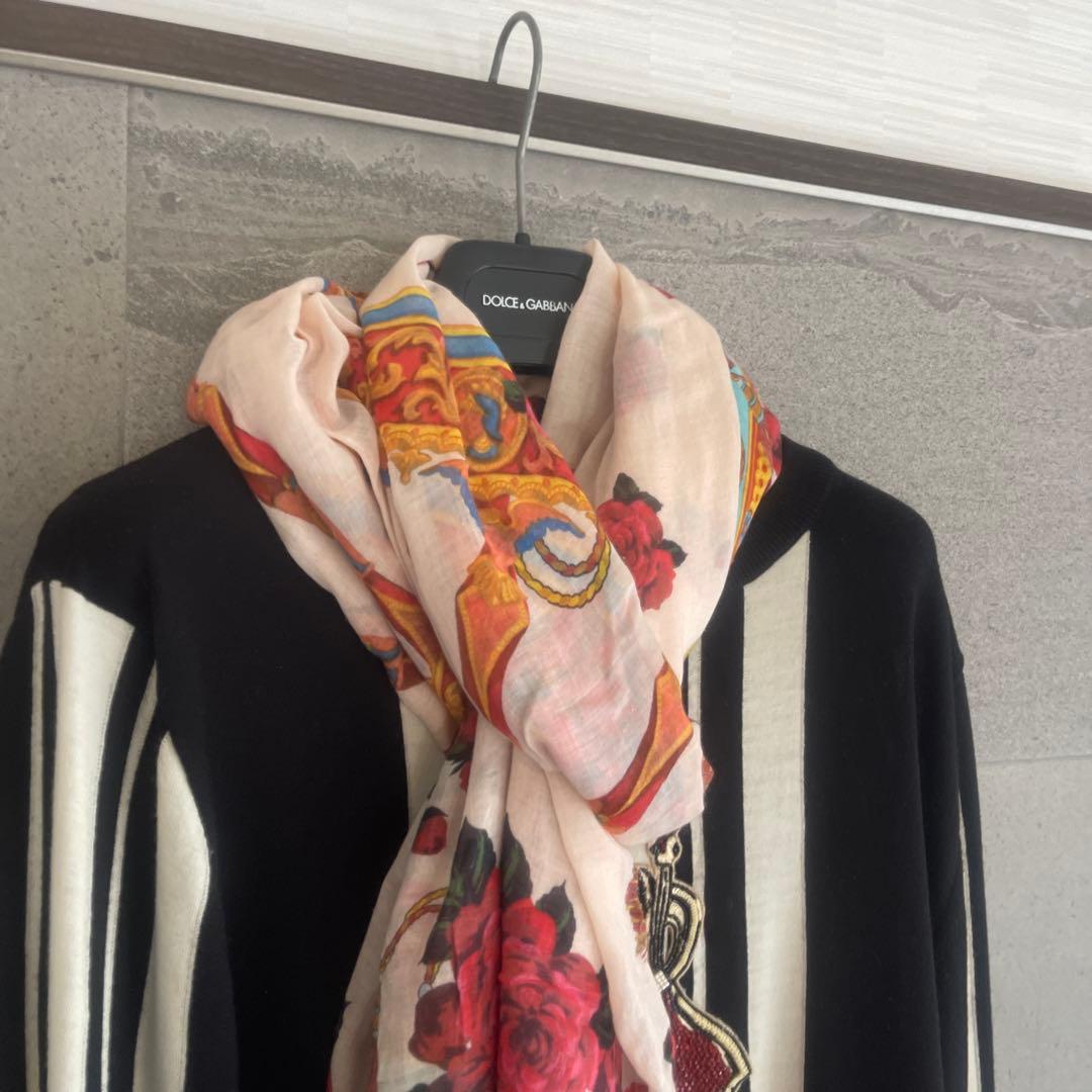 ドルチェ＆ガッバーナ 大判　高級　ストール　正規店購入　美品