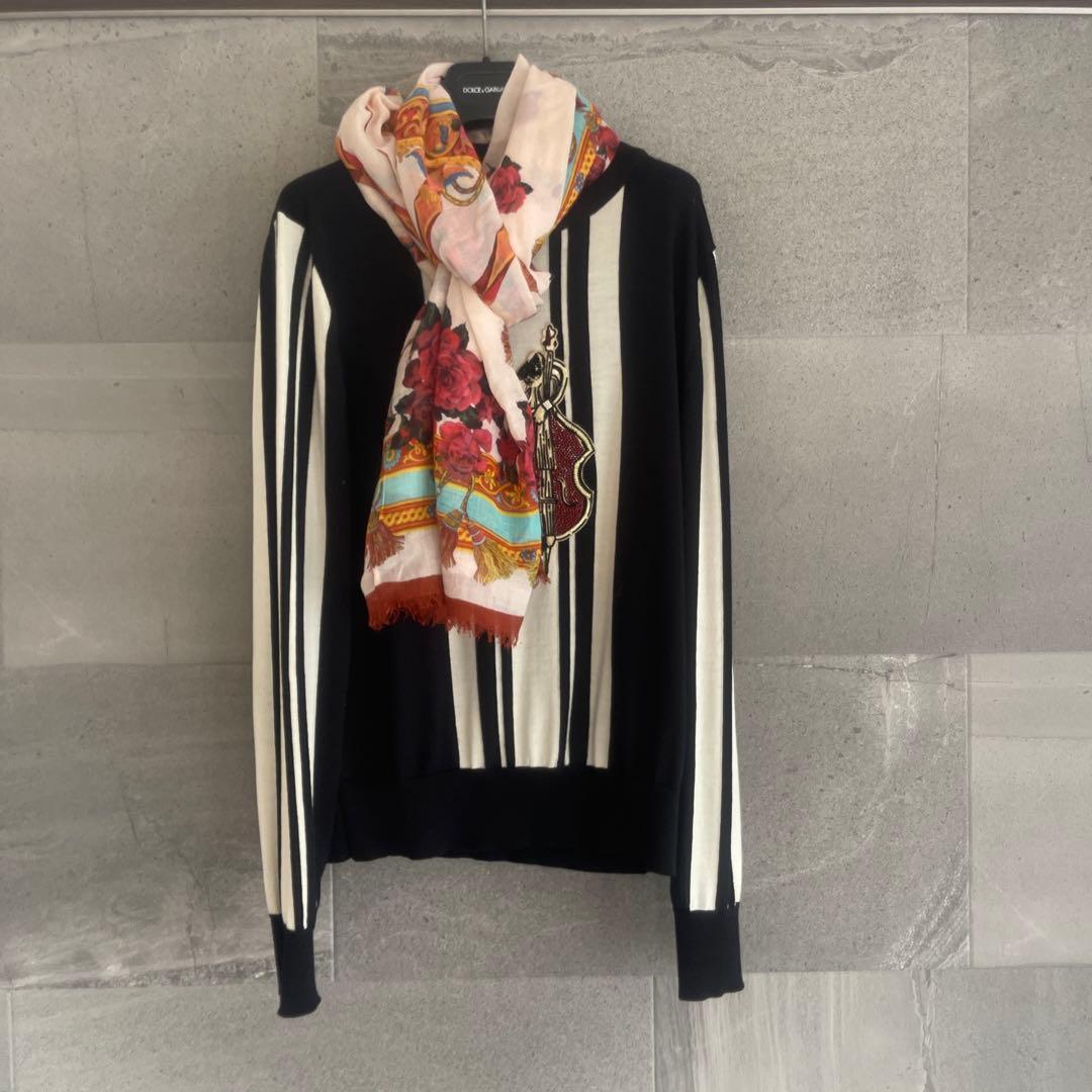 ドルチェ＆ガッバーナ 大判　高級　ストール　正規店購入　美品