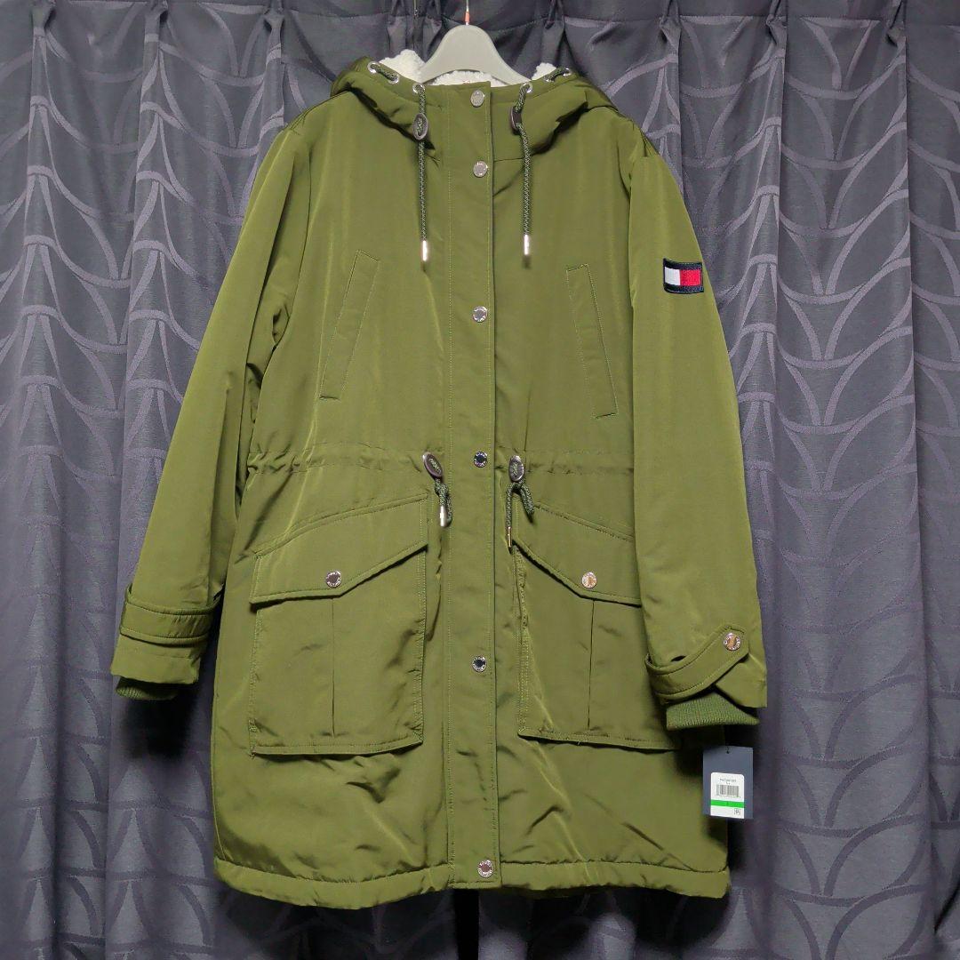 シノビマル様　  オリーブ モッズコート