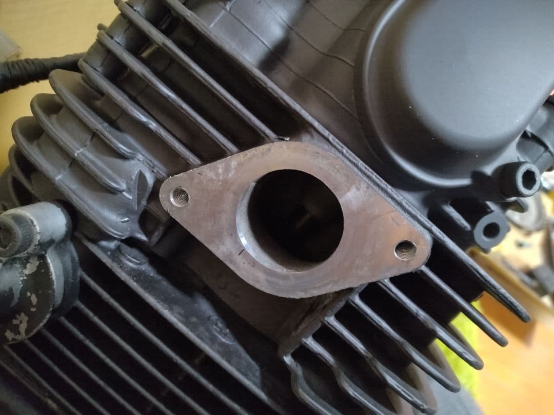 TW200 BA-DG07J　エンジン