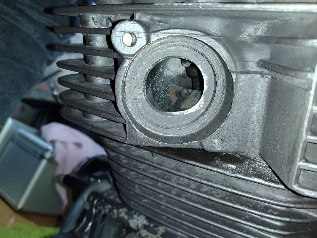 TW200 BA-DG07J　エンジン