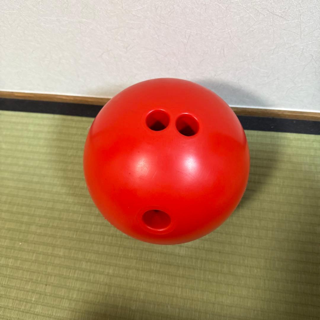 トレーニング用 ボウリングボール 3ポンド ゴム製 自宅練習用