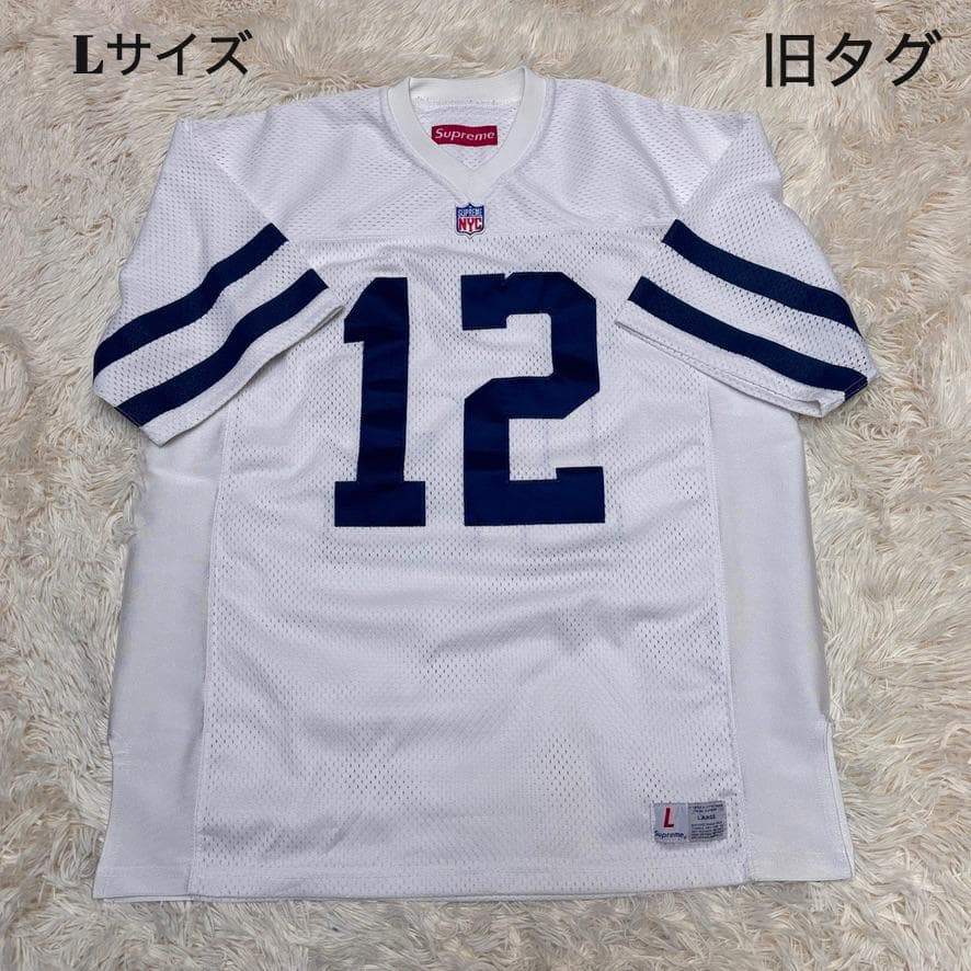 未使用級　SUPREME シュプリーム　ゲームシャツ　入手困難　旧タグ　Lサイズ