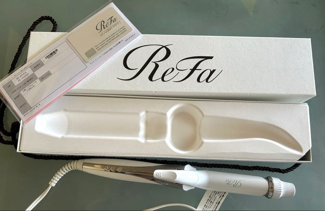 ♡N⭐︎♡美品♡ ReFa ホワイトカールヘアアイロン26mm