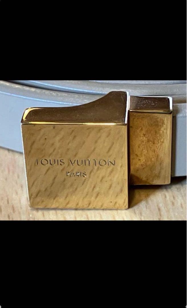 まとめて購入10%割引！送料無料！VUITTON国内正規　ルイヴィトン高級ベルト