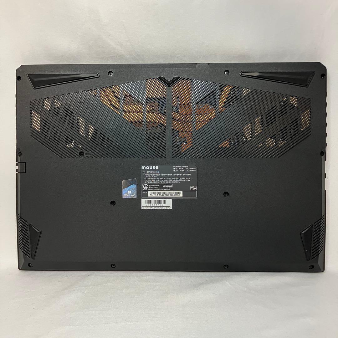 美品 mouse K5 12世代 i7 16GB 512G MX550 オフィス