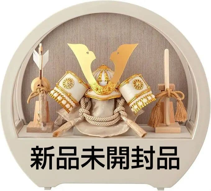 五月人形 コンパクト 兜ケース飾り 兜飾り ラウンドケース アクリルケース