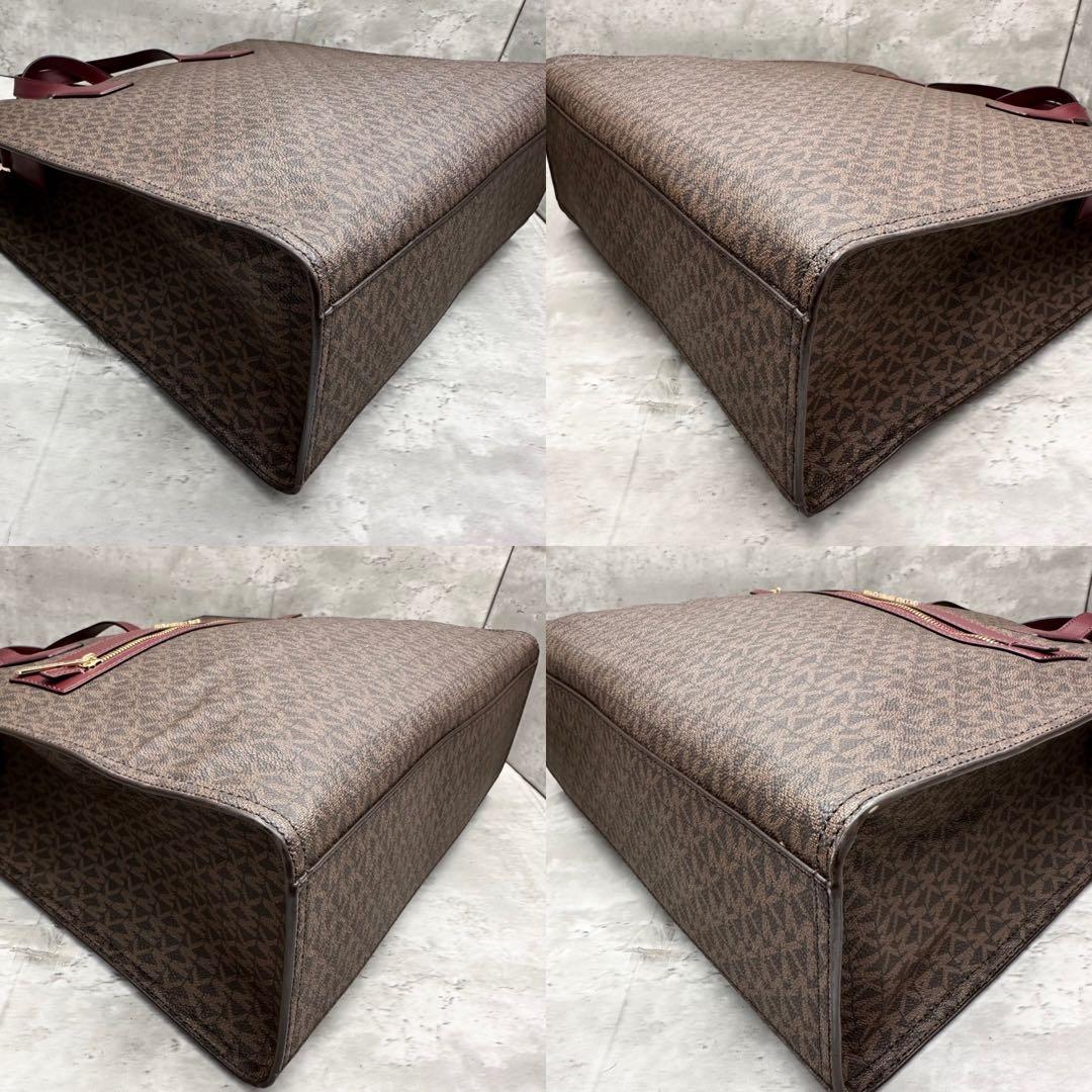 未使用級✨ マイケルコース モノグラム 総柄 2way トートバッグ A4◎