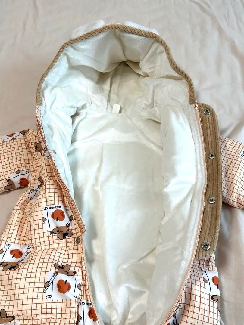 【新品】moimoln モイモルン ベビー スノーウェア ロンパース