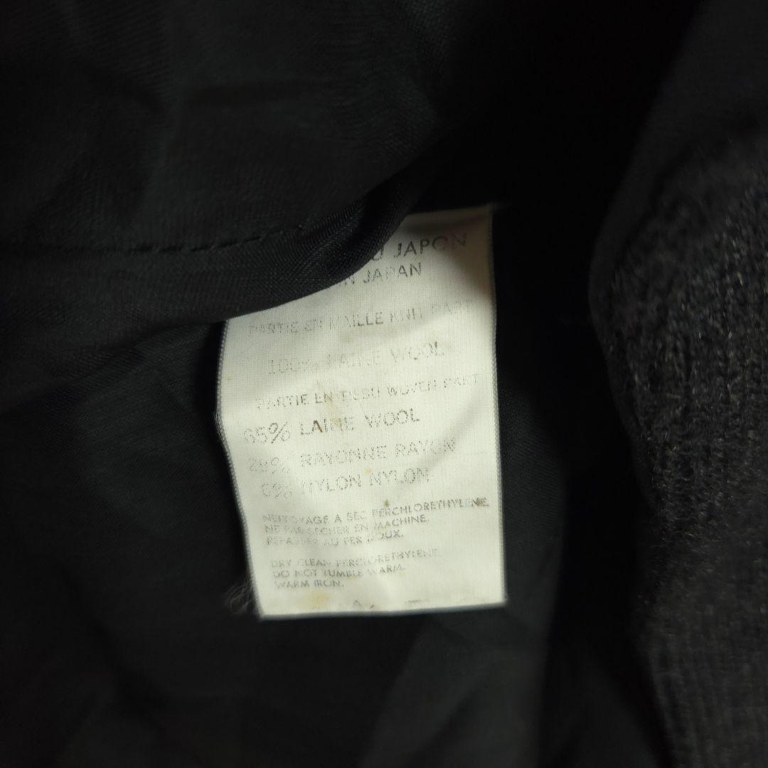 96aw Yohji Yamamoto femme ニット切り替えジャケット