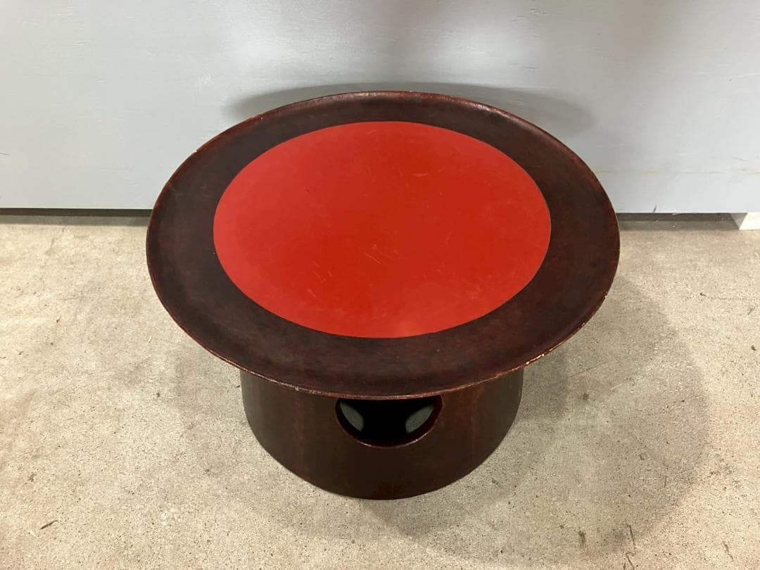 『matsumin』松本民芸家具 一閑張 朝鮮膳 サイドテーブル RWcen14