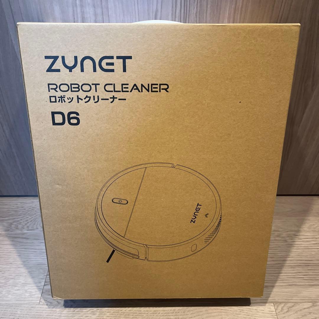 Zynet D6ロボット掃除機 3000Pa強力吸引 150分間連続稼働 お掃除