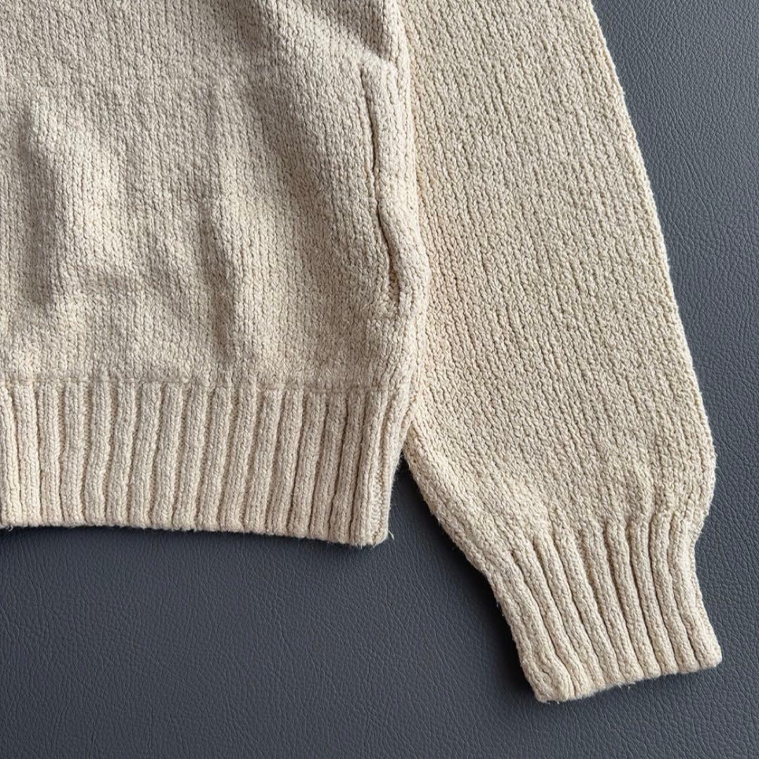 ロロピアーナ　ジップアップセーター　ブルゾン　ジャケット　コットン　ドライバーズ