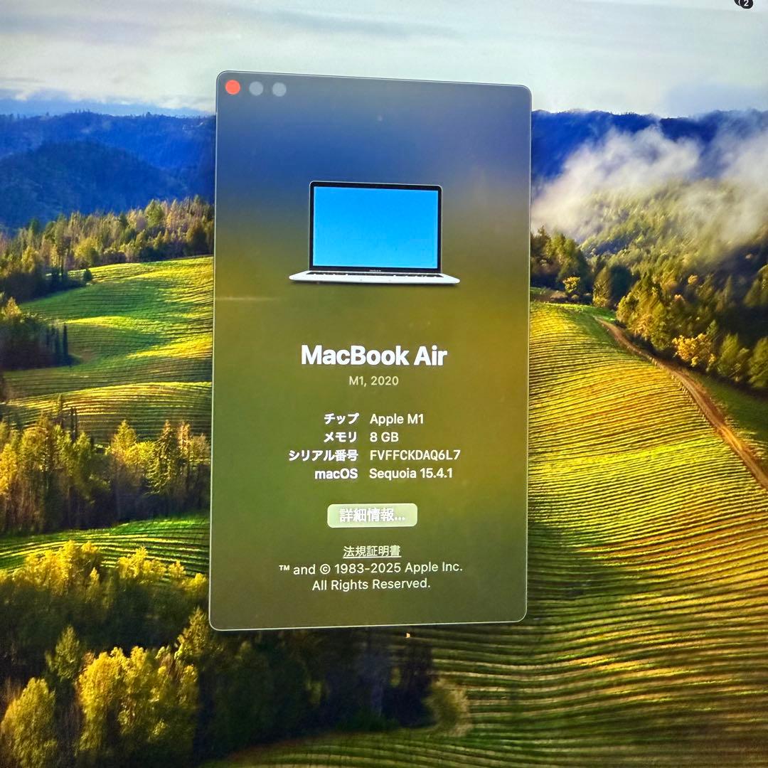 macbook air m1 8gb スペースグレー