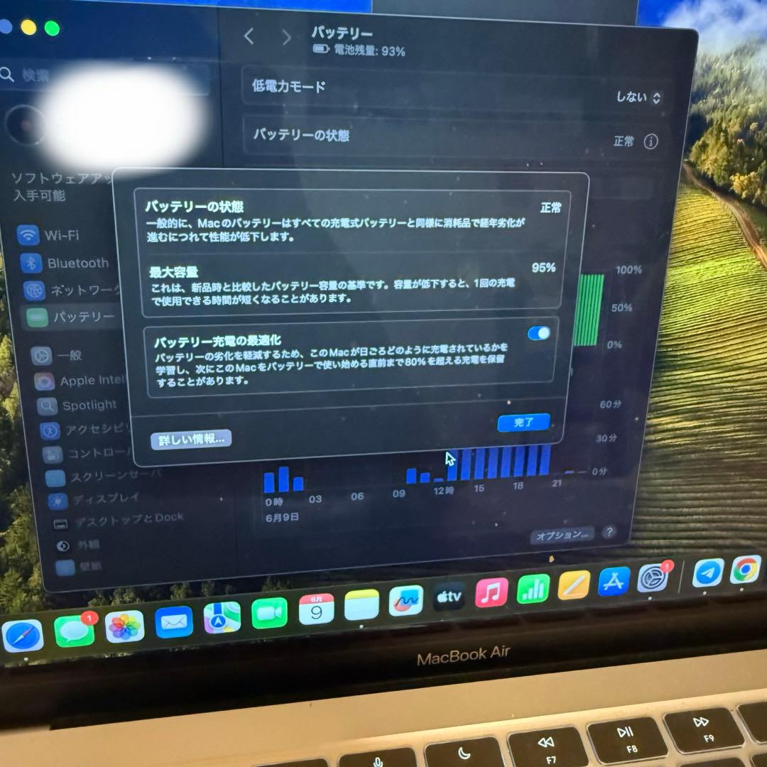 macbook air m1 8gb スペースグレー