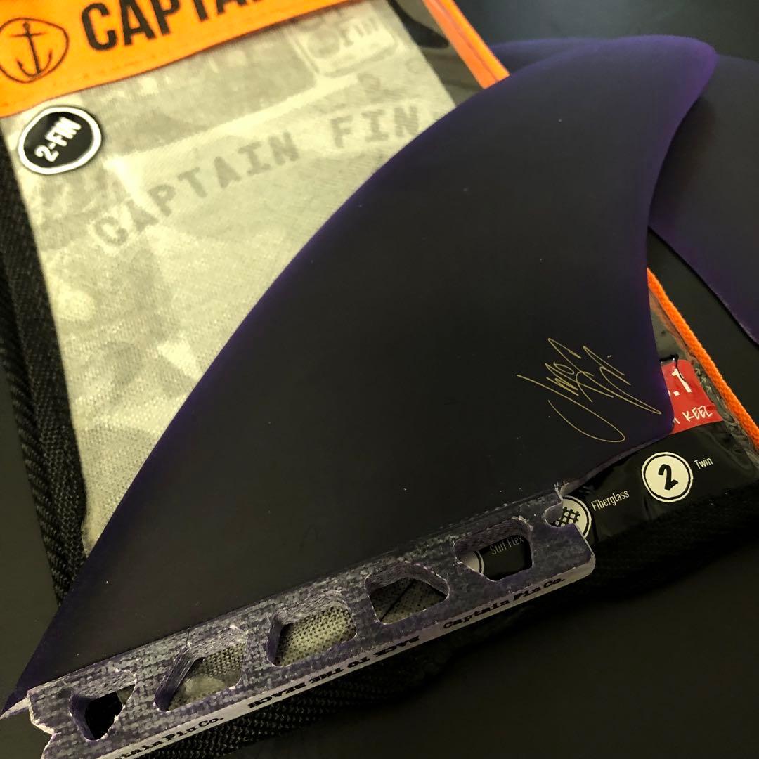 キャプテンフィン ジェフマッカラム キールフィン フューチャーフィン ツイン