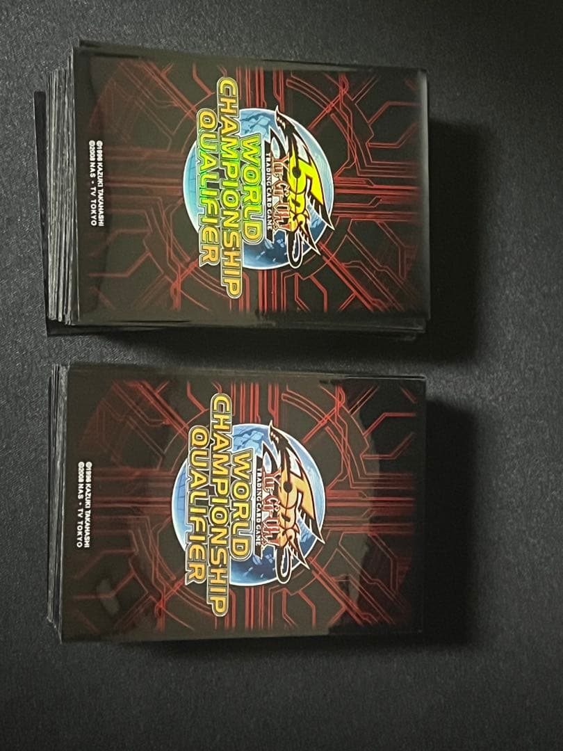 遊戯王　公式　WCQ2011 赤　スリーブ