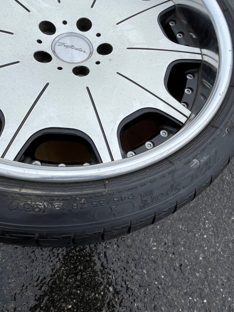 おまけ付き トラフィックスターDTX ディッシュ 19インチ 8.5J/9.5J