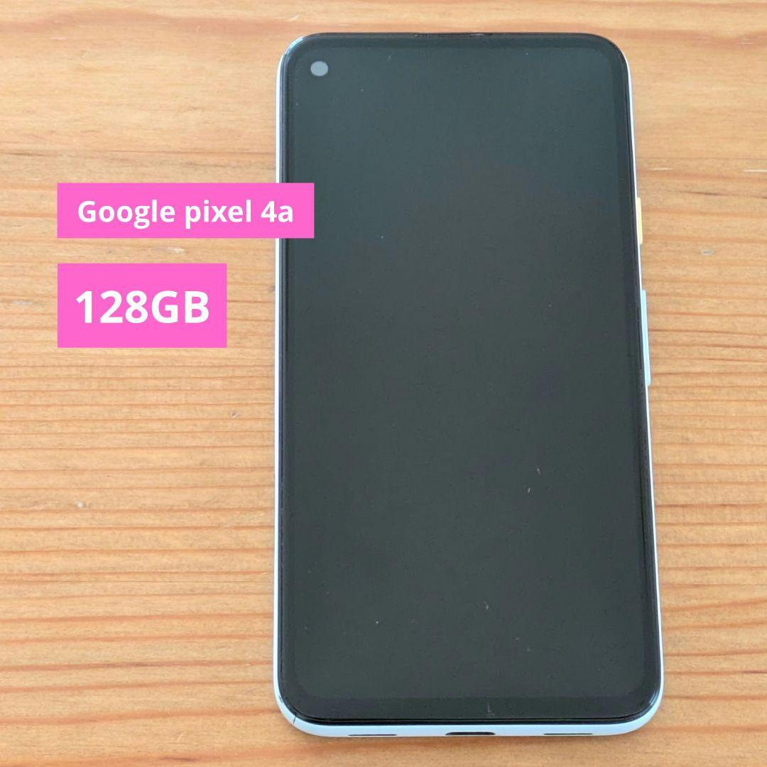 Google pixel 4a 128GB SIMフリー Barely Blue