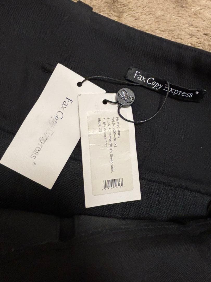 FAX COPY EXPRESS スカートブラック