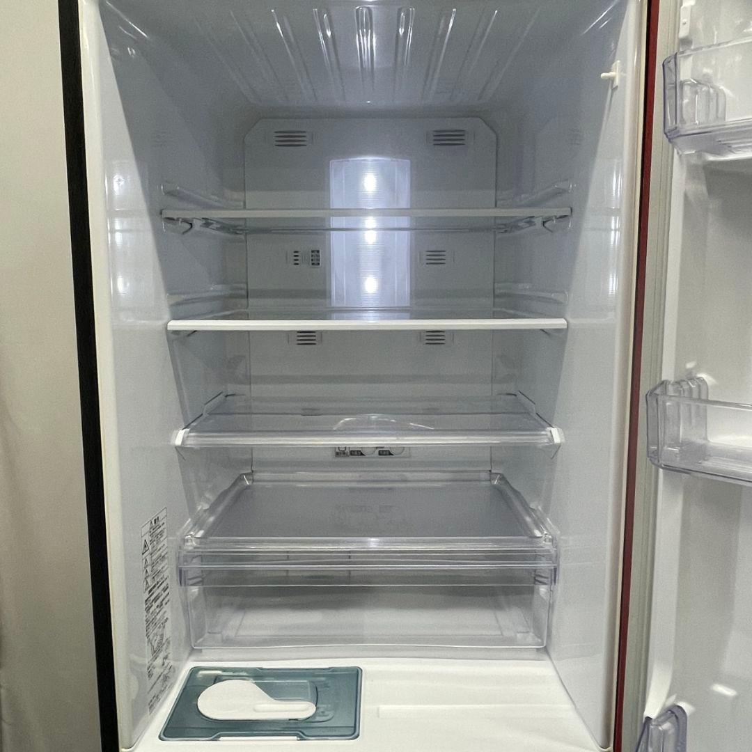 三菱 3ドア 冷蔵庫 大型 370ℓ 右開き レッド 安い 設置無料 68