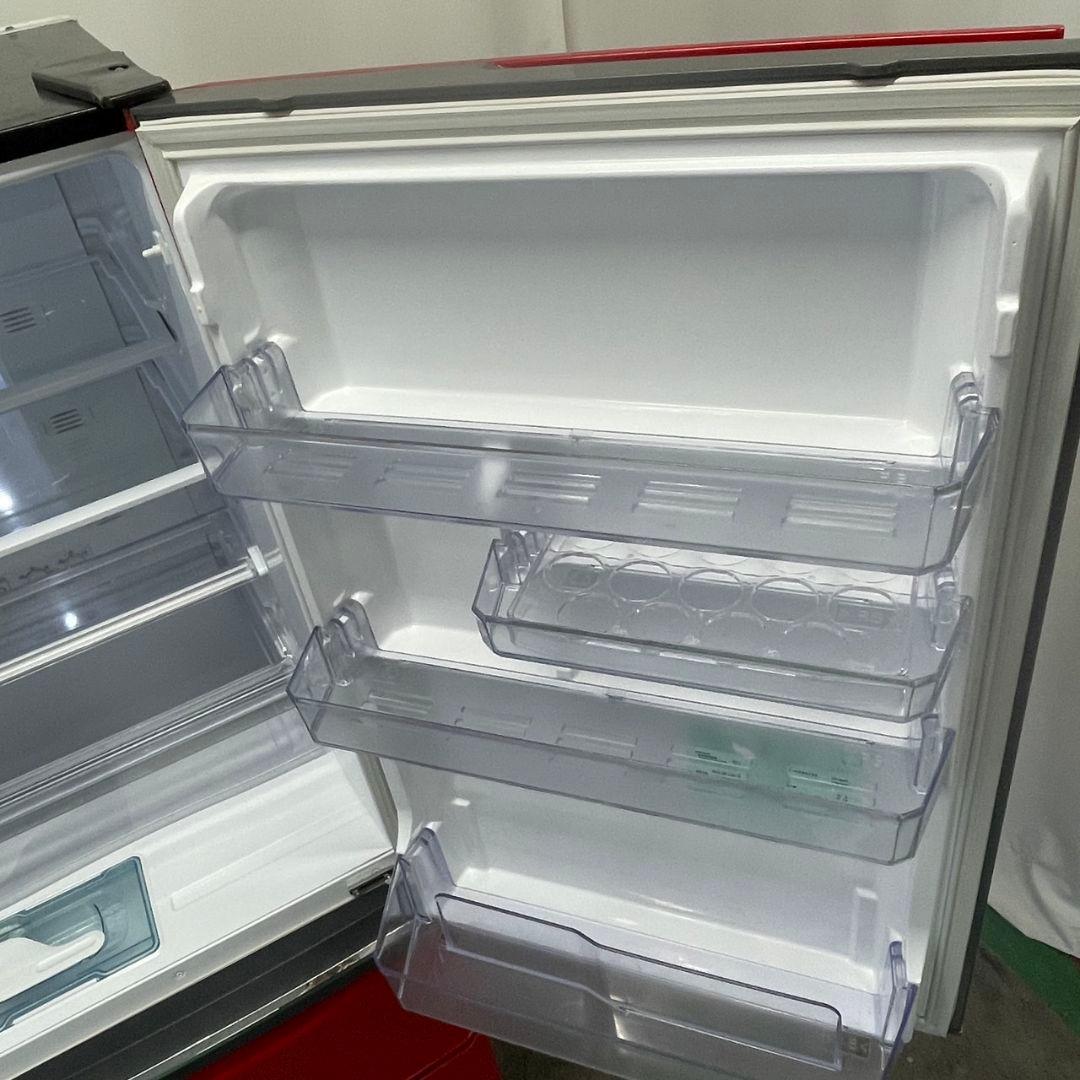 三菱 3ドア 冷蔵庫 大型 370ℓ 右開き レッド 安い 設置無料 68