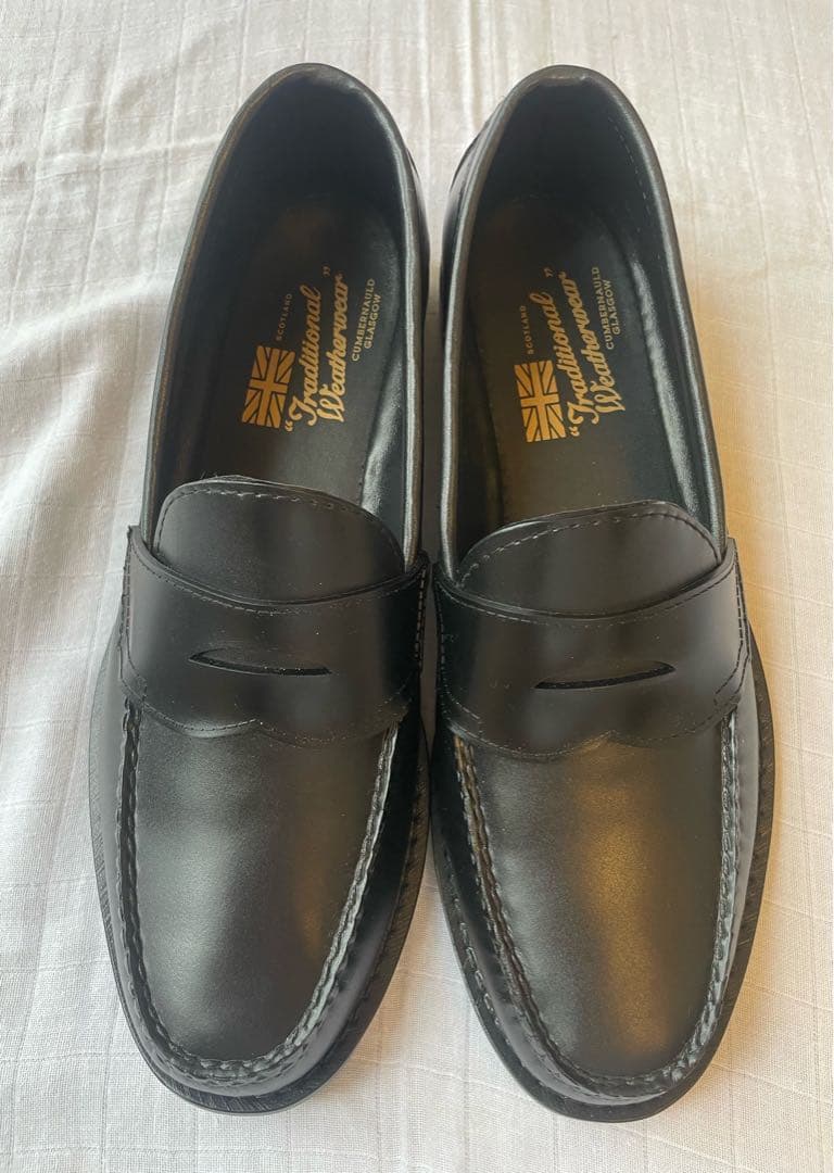 oggi掲載 Traditional Weatherwear レインローファー