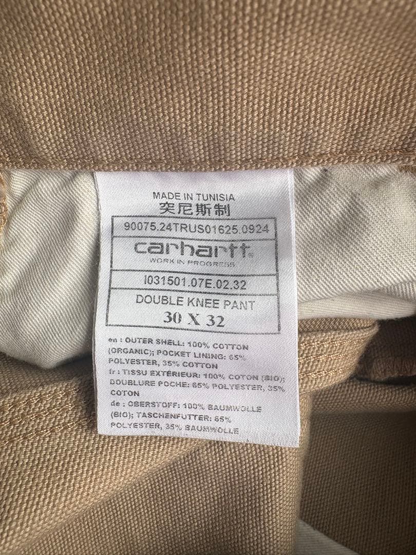 carhartt DOUBLE KNEE 30×32 現行モデル