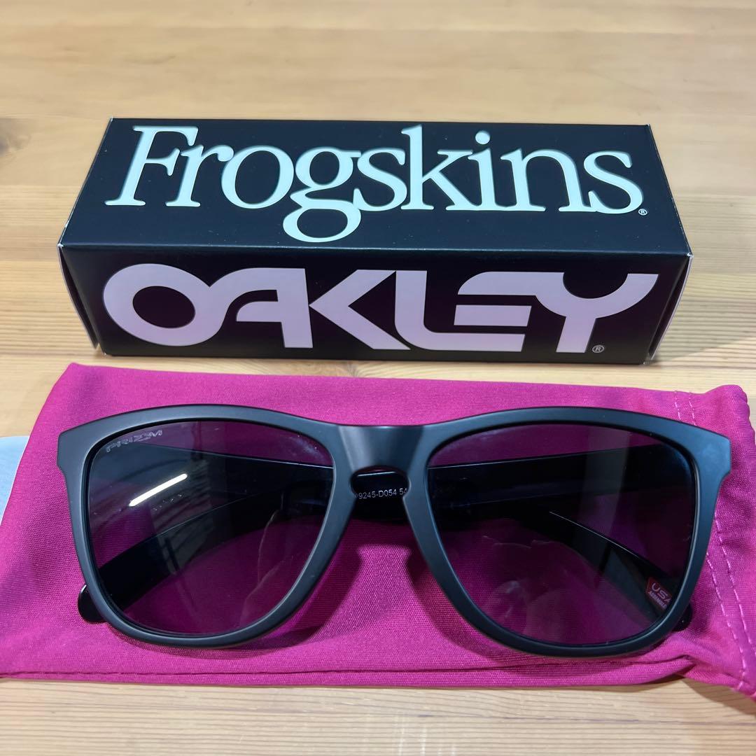 Oakley Frogskins Matte Black サングラス