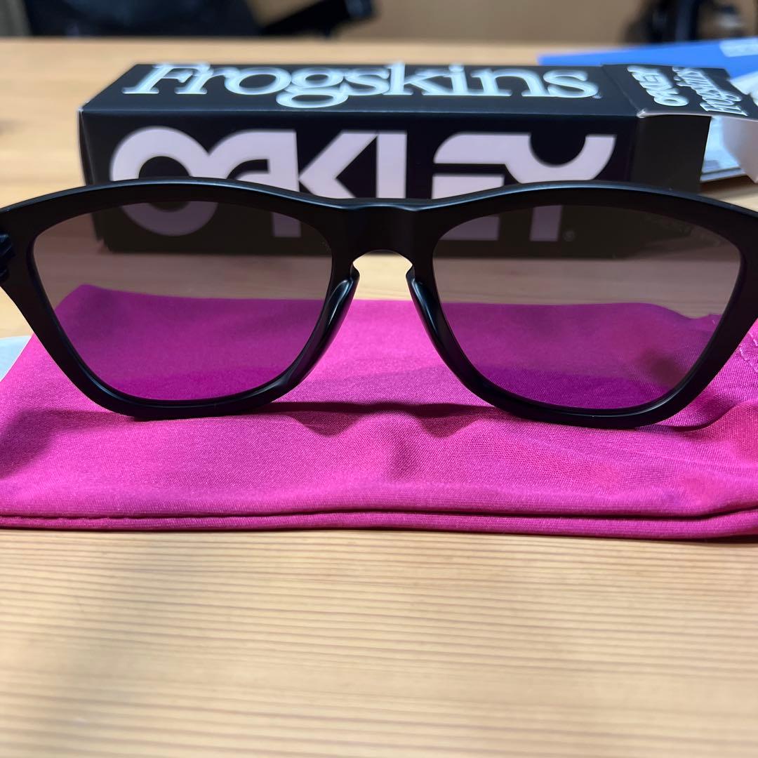 Oakley Frogskins Matte Black サングラス