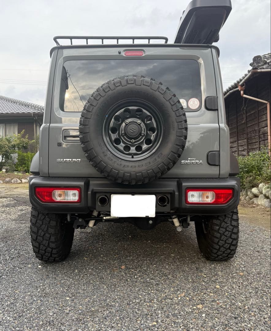 ジムニーシエラ JB74W マスターピース スペアタイヤブラケット