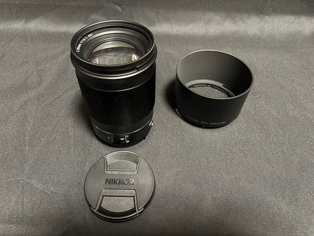 Nikon Zマウント 85㎜ f1.8 単焦点レンズ