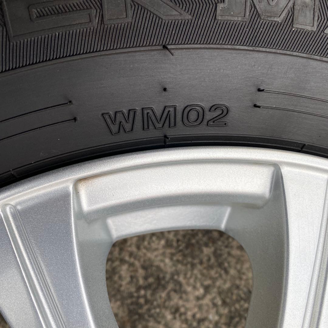 ◇中古溝有りダンロップ195/65R15スタッドレスセット セレナc25、c26