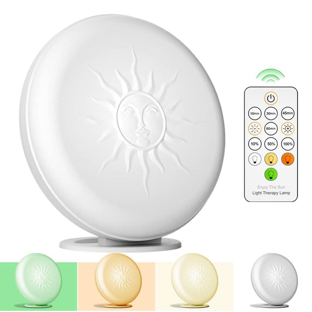 ✨現品限り✨ 光療法、緑色の波、白色光光療法ライト 偏頭痛光療法 目の保護