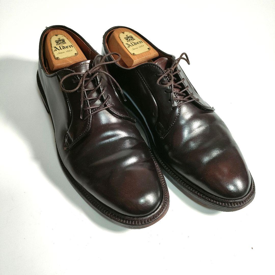【SALE】Alden 990 コードバン プレーントゥ 9D バリーラスト