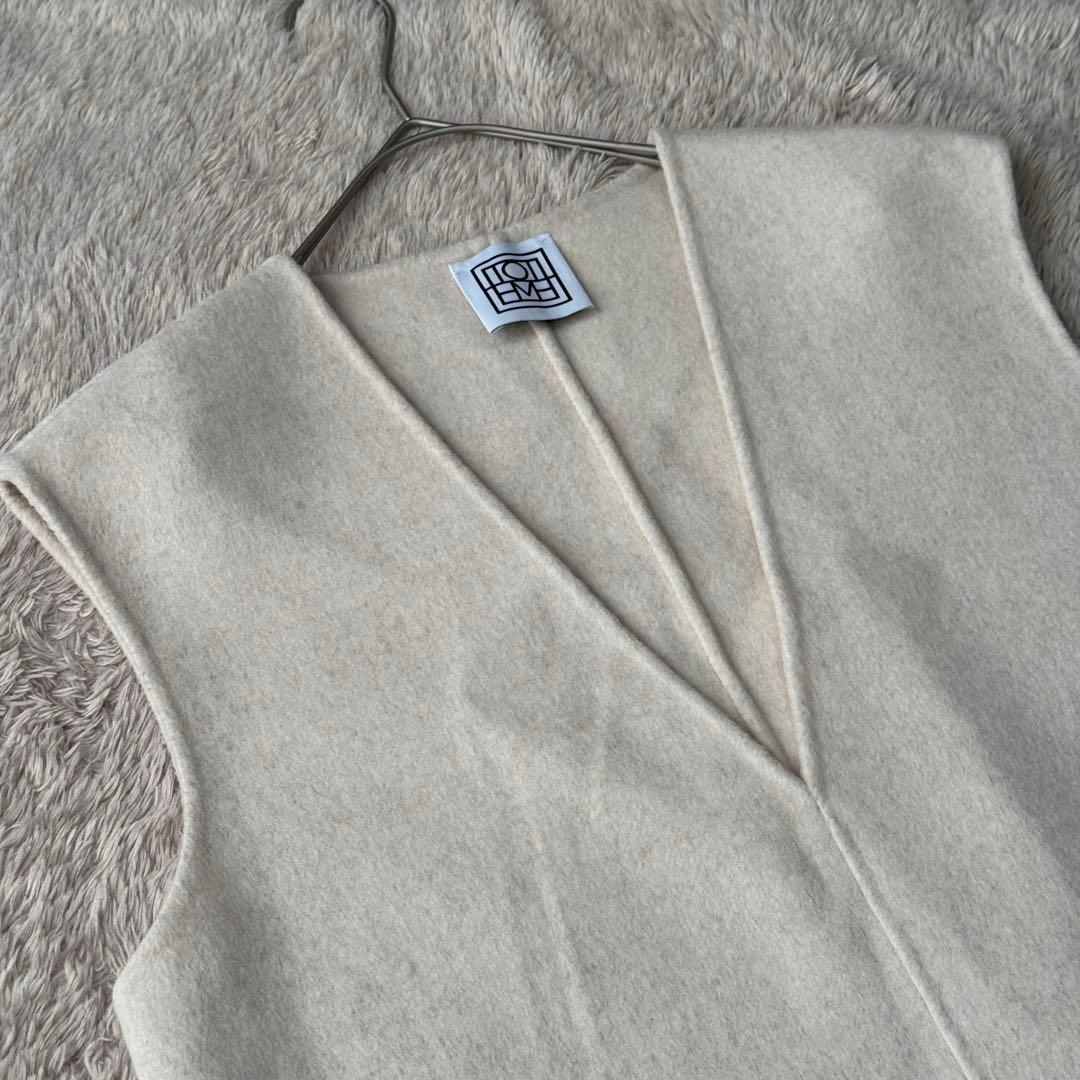 トーテム totem Vネックベスト カシミヤ ウール