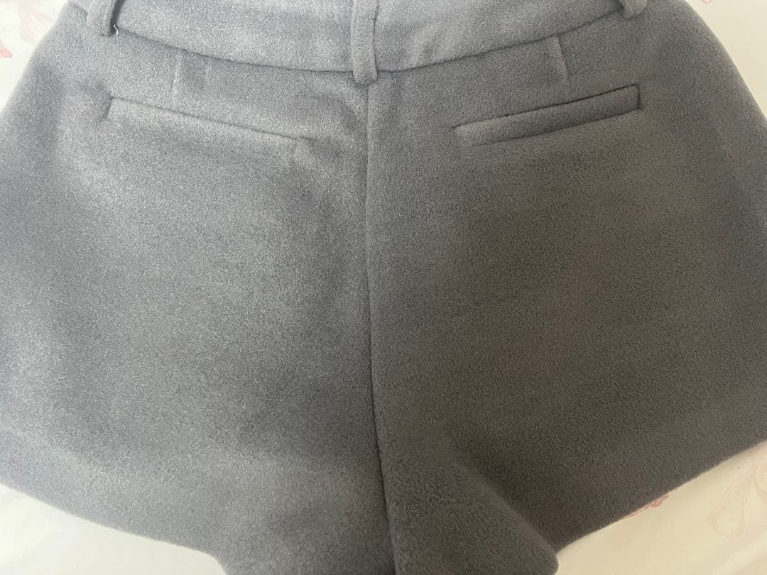 新品ダーリッチ　Darich　メルトンミドルショートパンツ　グレー　S