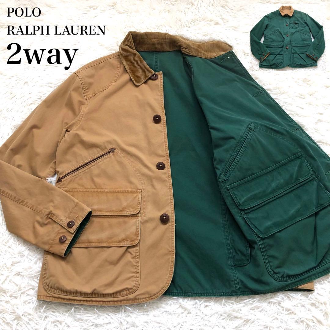 復刻タグ✨ポロラルフローレン　ハンティングジャケット リバーシブル　2way