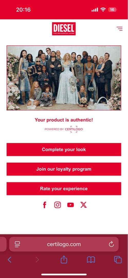 【DIESEL】新品 D-rise 31×30