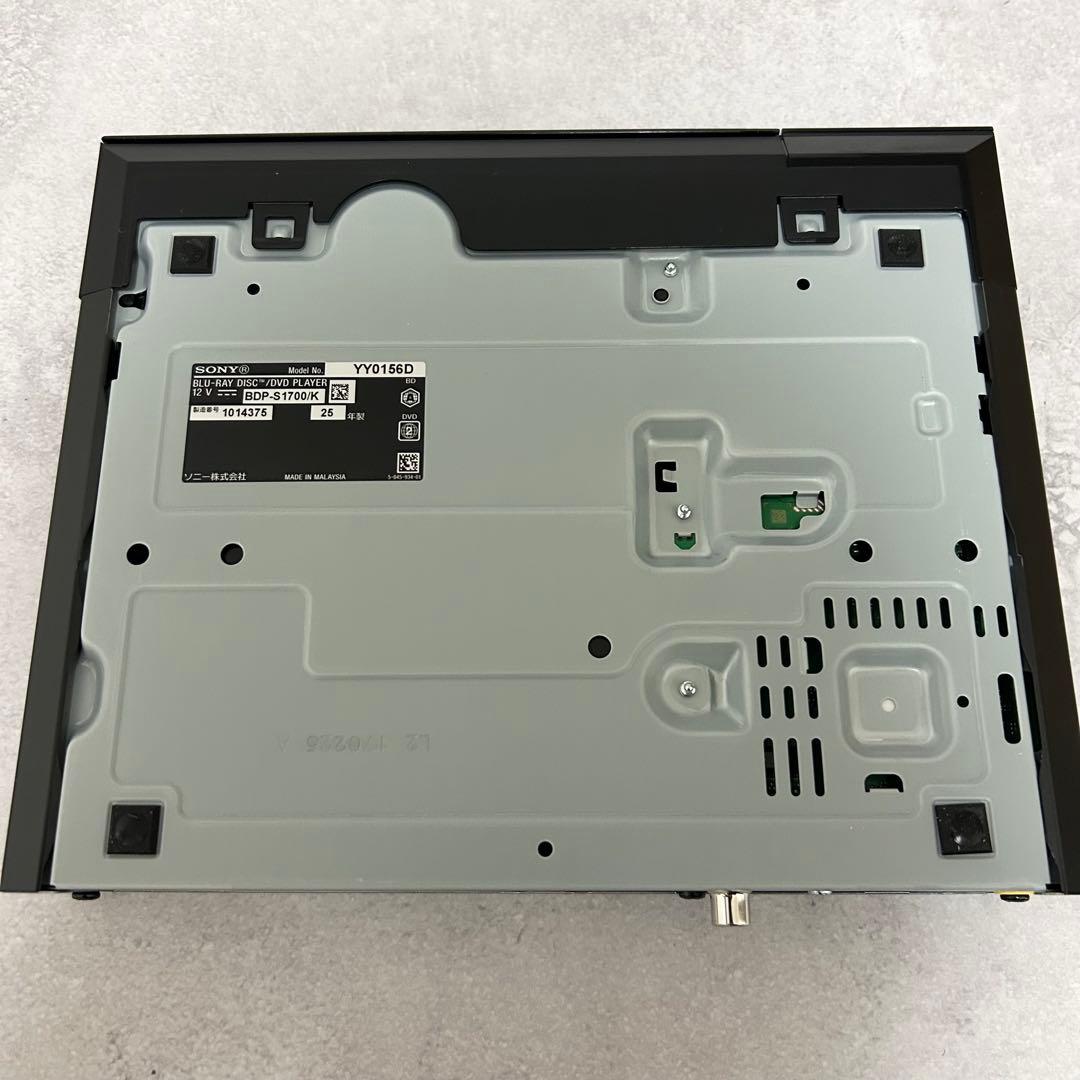ソニー　ブルーレイプレーヤー S1700/K DVD レコーダー　SONY
