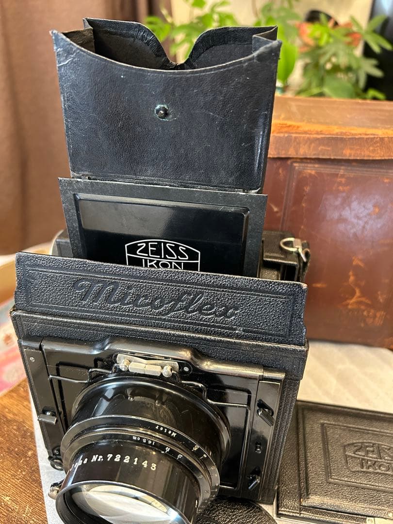 【激珍品レンズ】 テッサー 16.5cm f2.7 &ミロフレックス蛇腹カメラ