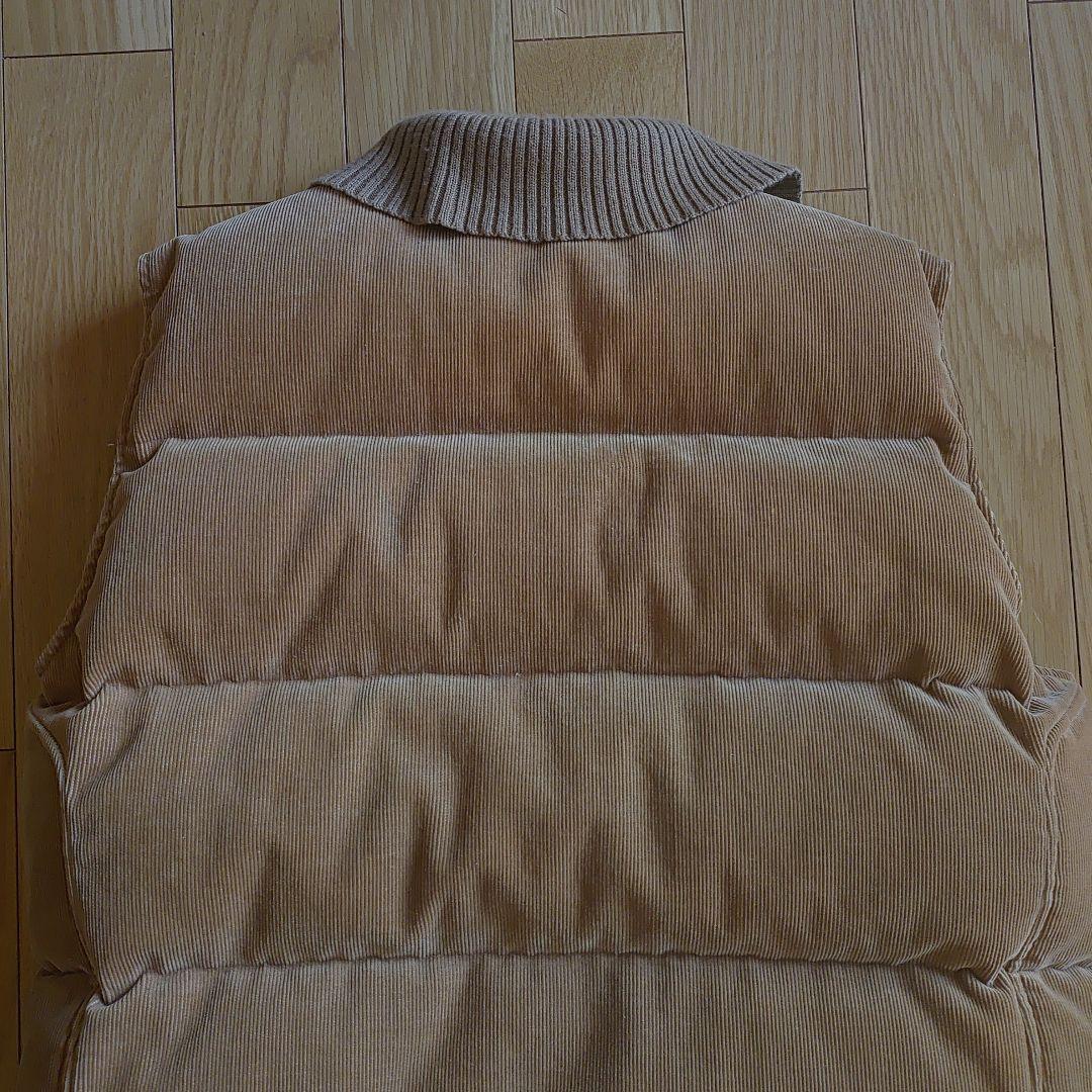 WTAPS コーデュロイ ダウンベスト ベージュ