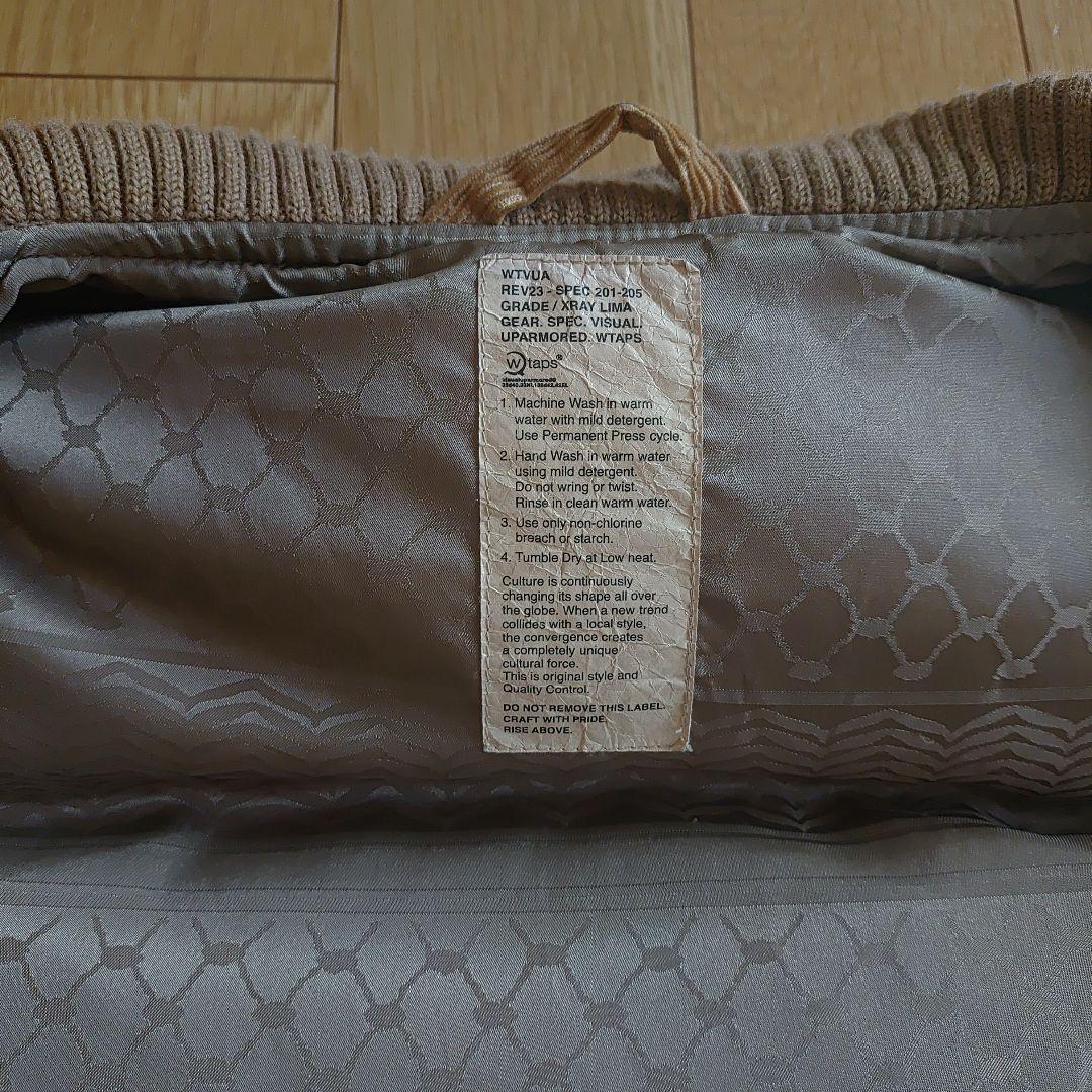 WTAPS コーデュロイ ダウンベスト ベージュ