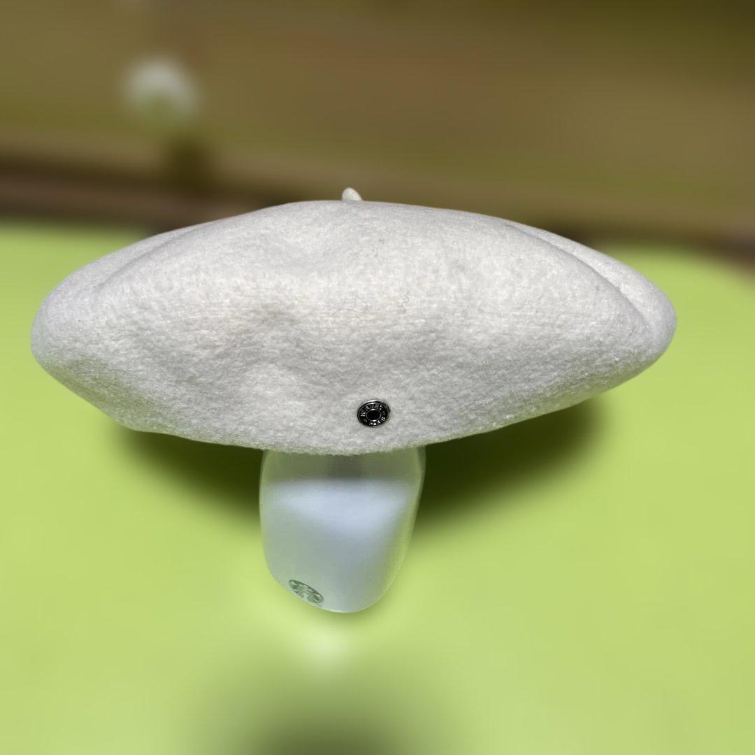 Hermes エルメス　帽子　白　サイズ56