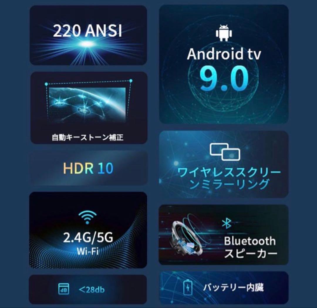 プロジェクターほぼ未使用！