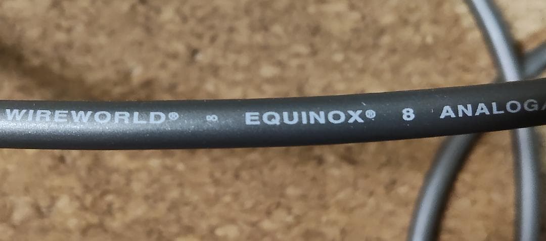 ☆美品☆WireWorld Equinox 8 XLR/1.5m 7N超高純度銅