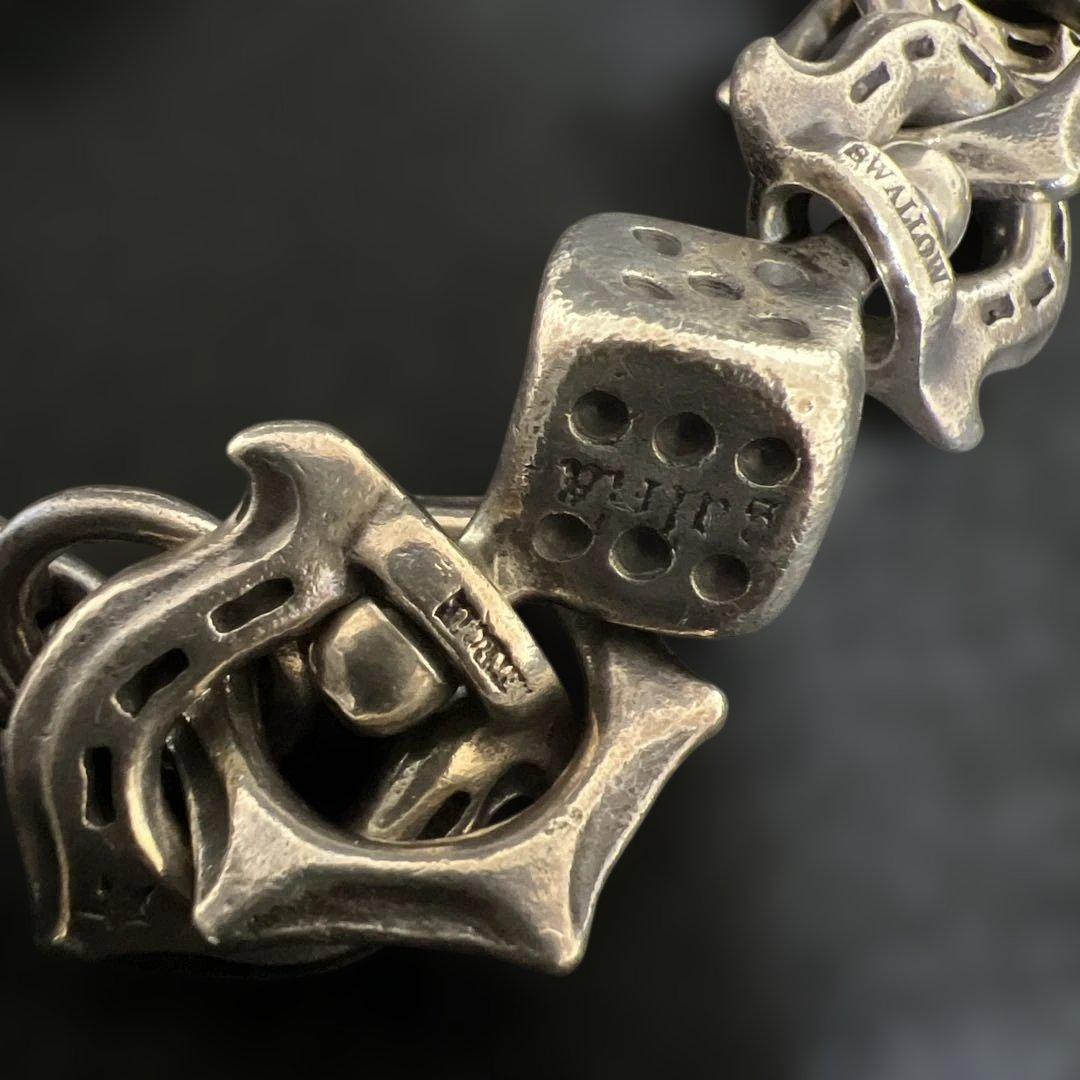 リセッシュ　galcia シルバー ウォレットチェーン カスタムオーダー