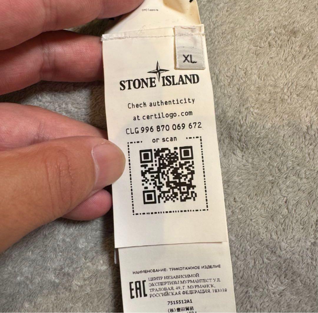 STONE  ブラック ポロシャツ