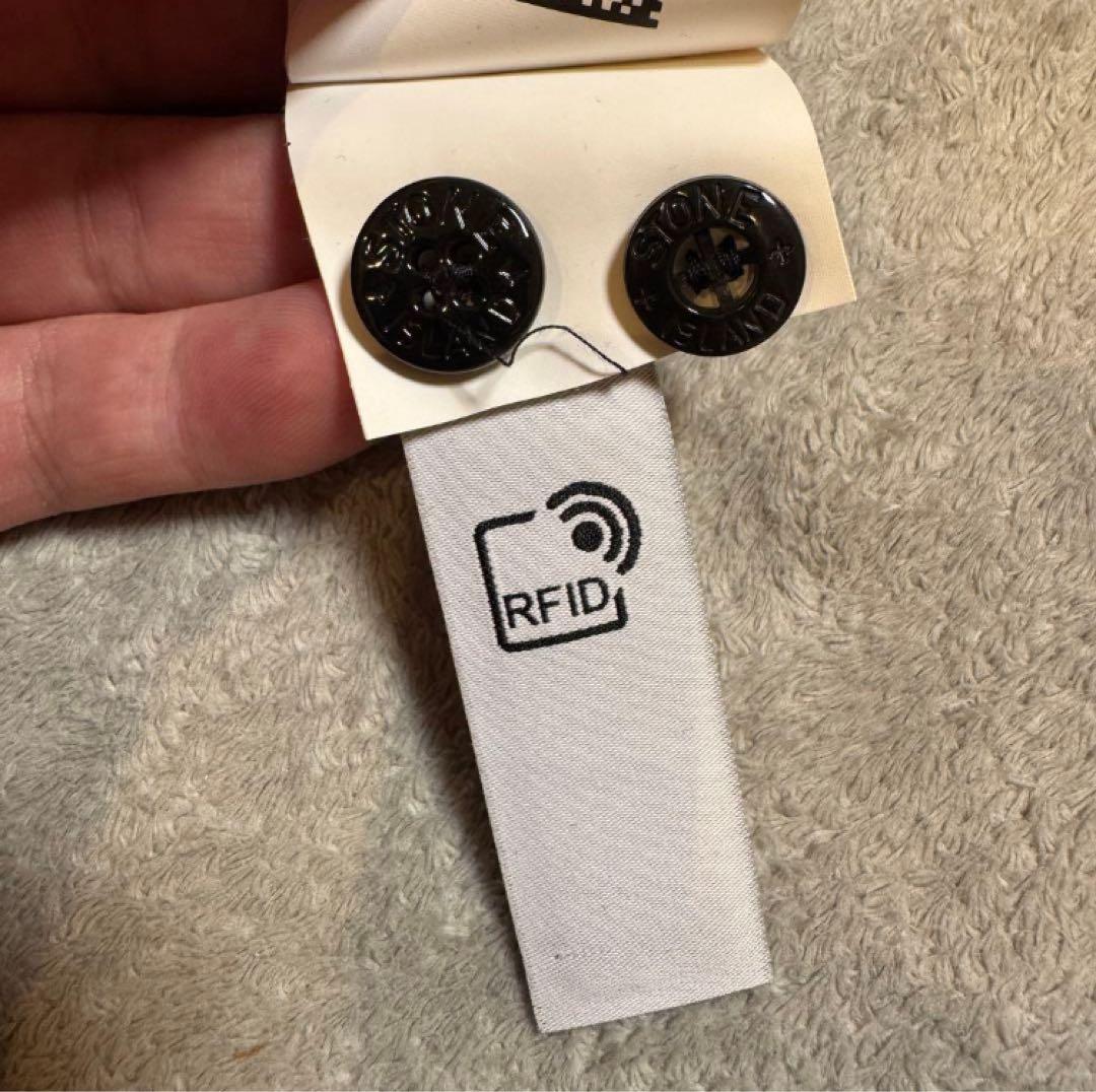 STONE  ブラック ポロシャツ